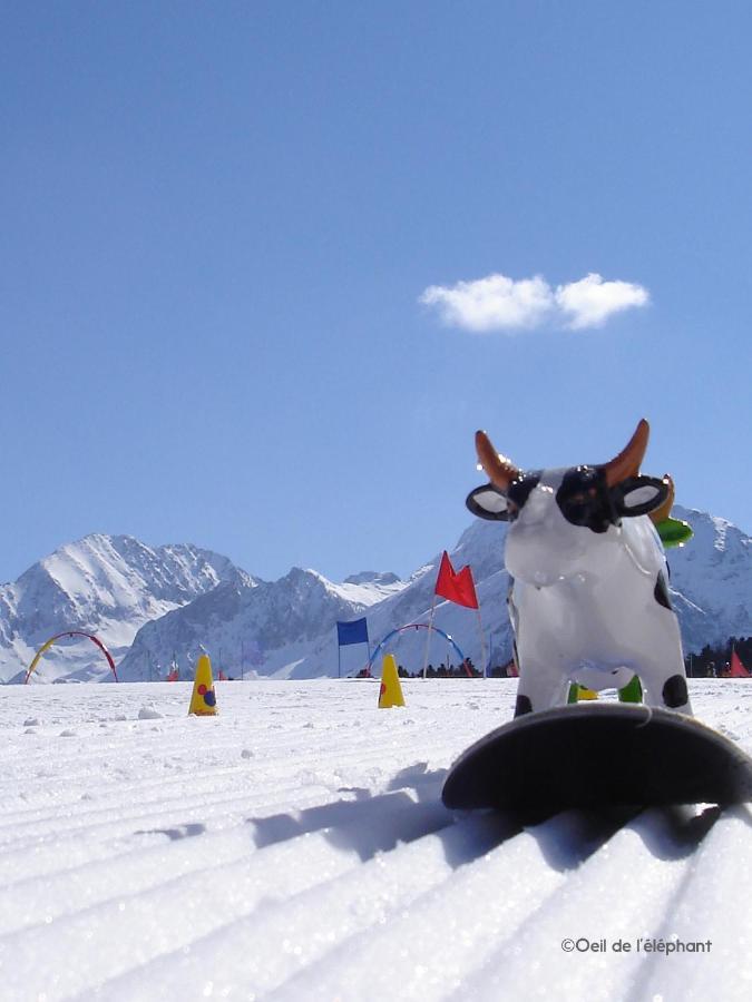 Appartamento Belle Sayette - A 200M Des Pistes - Pour 8 Personnes Génos Esterno foto